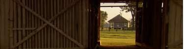 Overseer's House through Mule Barn door